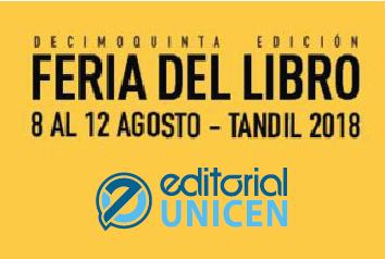Editorial de Unicen en la Feria del Libro que inicia este miércoles
